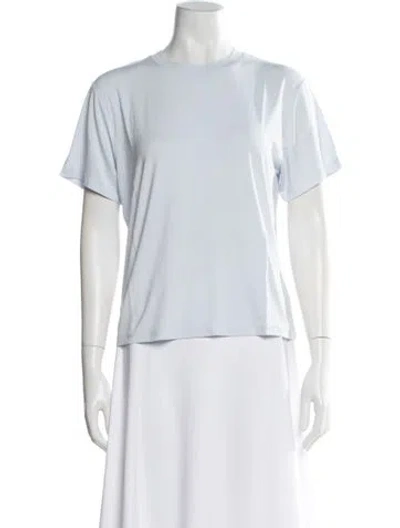 Pre-owned Twp Bamboo Crew Neck T-shirt W/ Tags In White