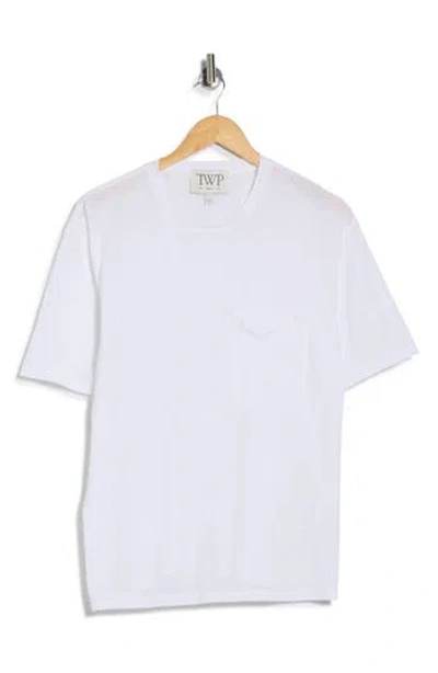 Twp Big Boy Knit T-shirt In White