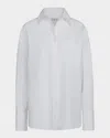 Twp Big Joe Button-front Shirt In White