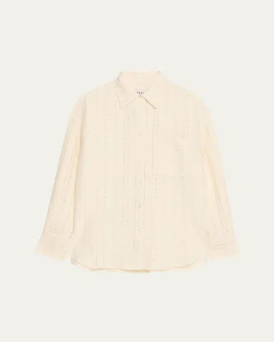 Twp Big Joe Linen Button-front Shirt In Neutral