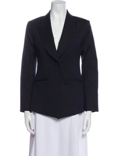 Pre-owned Twp Blazer In Blue