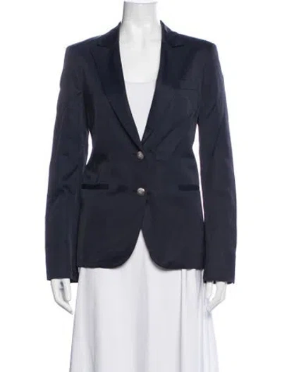Pre-owned Twp Blazer In Blue
