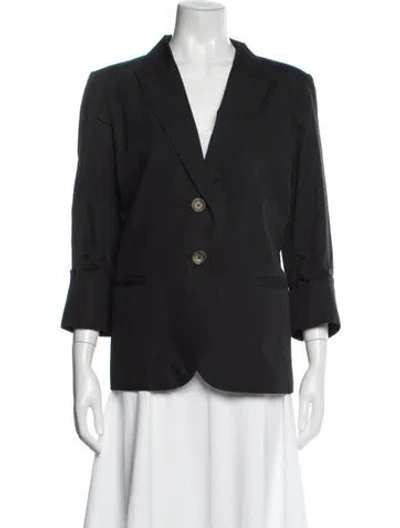 Pre-owned Twp Blazer In Gray