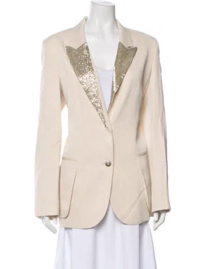 Pre-owned Twp Blazer In Neutral