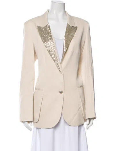 Pre-owned Twp Blazer In Neutrals