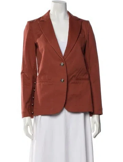 Pre-owned Twp Blazer In Orange