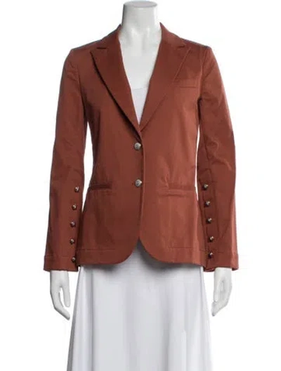 Pre-owned Twp Blazer In Orange