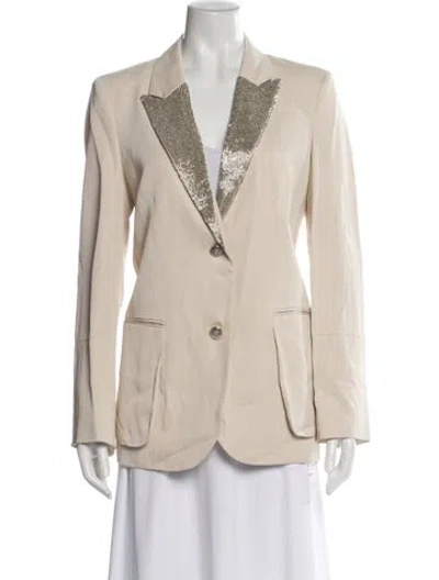Pre-owned Twp Blazer W/ Tags In Neutral