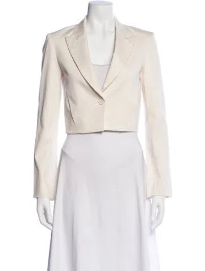 Pre-owned Twp Blazer In White