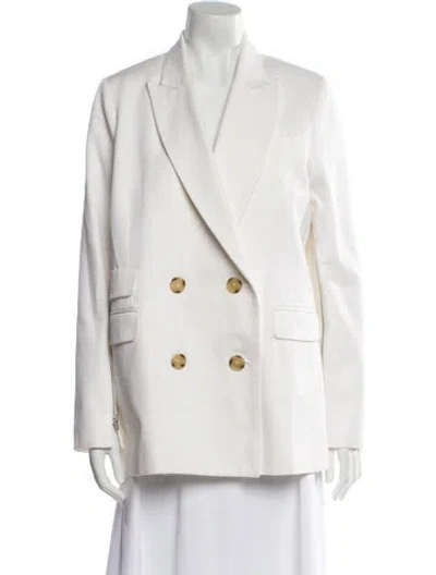Pre-owned Twp Blazer In White