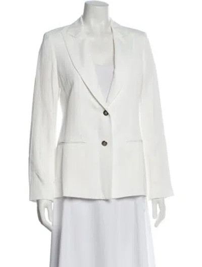 Pre-owned Twp Blazer In White