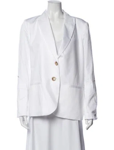 Pre-owned Twp Blazer In White