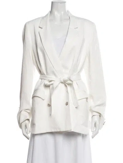 Pre-owned Twp Blazer In White