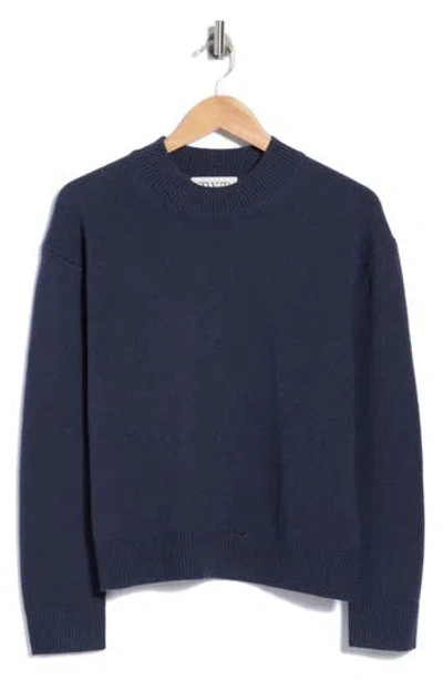 Twp Boy Cashmere Crewneck Sweater In Blue
