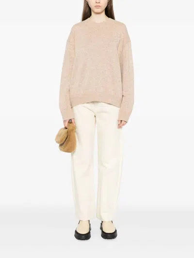 Twp Boy Crewneck In Camel In Brown