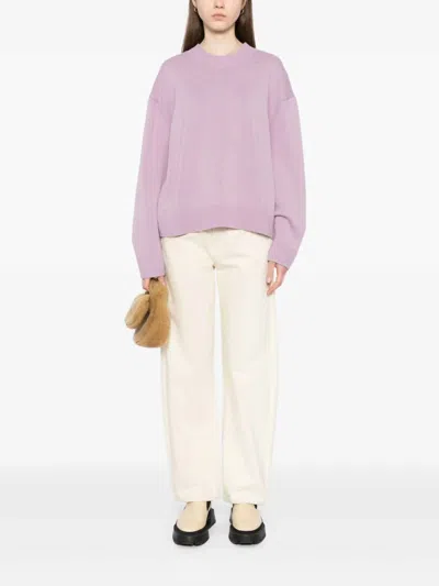 Twp Boy Crewneck In Lilac In Blue