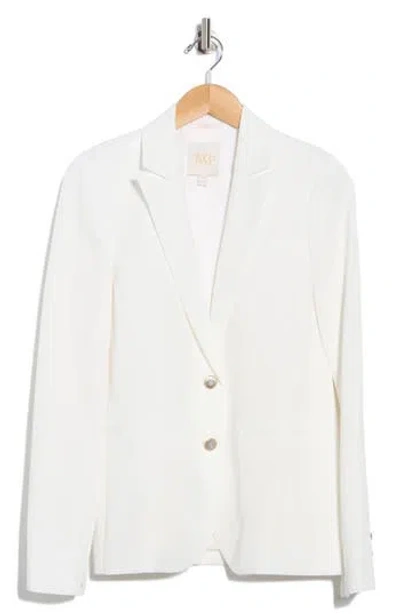 Twp Boyfriend Blazer In White