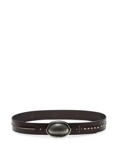 Twp Buckle Bunny Western-inspired Belt In Brown