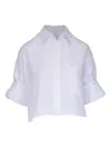 Twp Button-down Shirt In White