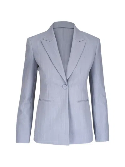 Twp Button Jacket In Blue