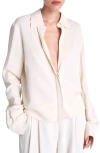 Twp Button Me Up Shirt In Bone