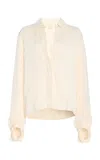 Twp Button Me Up Shirt In Ivory