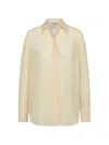 Twp Buttoned Collared Shirt In Yellow