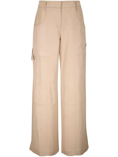 Twp Cargohose Mit Streifendetail In Nude