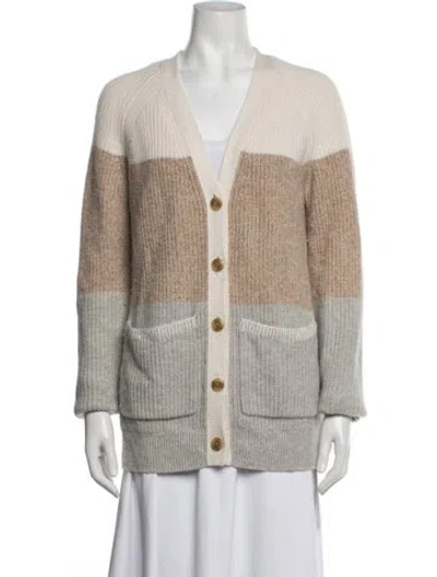 Pre-owned Twp Cashmere Colorblock Pattern Sweater In Multicolor