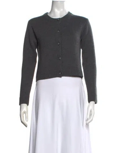 Pre-owned Twp Cashmere Crew Neck Sweater In Black