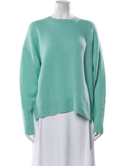 Pre-owned Twp Cashmere Crew Neck Sweater In Blue