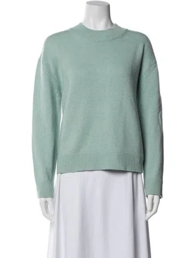 Pre-owned Twp Cashmere Crew Neck Sweater In Blue