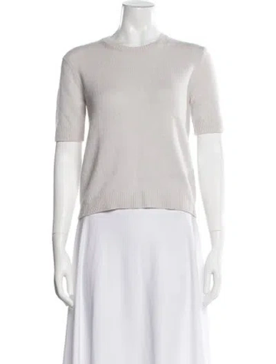 Pre-owned Twp Cashmere Crew Neck Sweater In Grey