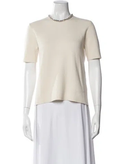 Pre-owned Twp Cashmere Crew Neck Sweater In Neutral