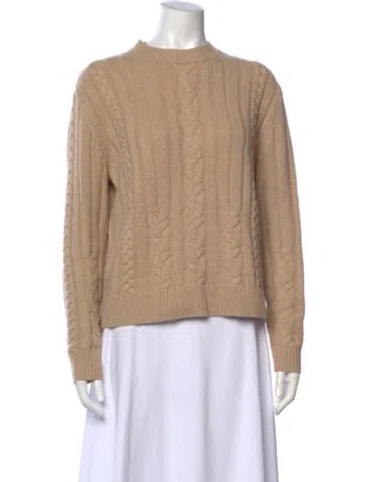 Pre-owned Twp Cashmere Crew Neck Sweater In Neutral