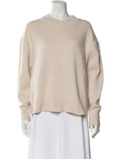 Pre-owned Twp Cashmere Crew Neck Sweater In Neutral