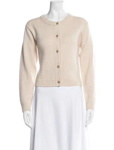 Pre-owned Twp Cashmere Crew Neck Sweater In Neutral