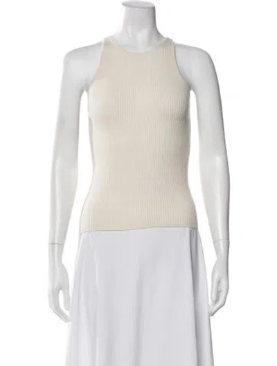 Pre-owned Twp Cashmere Crew Neck Sweater In Neutral
