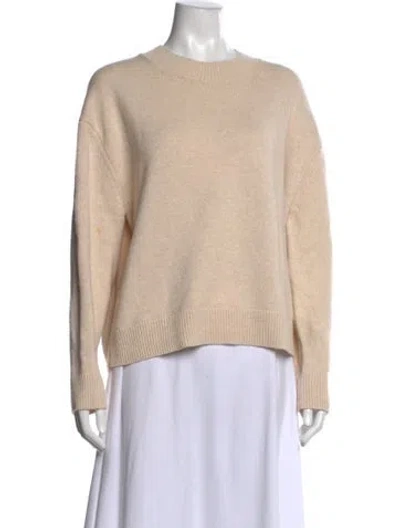Pre-owned Twp Cashmere Crew Neck Sweater In Neutrals