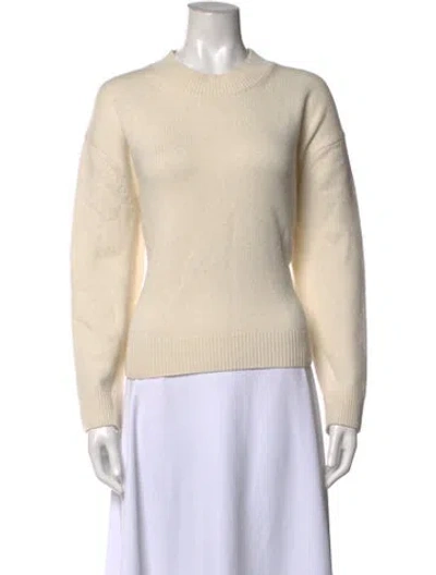Pre-owned Twp Cashmere Crew Neck Sweater In Neutrals