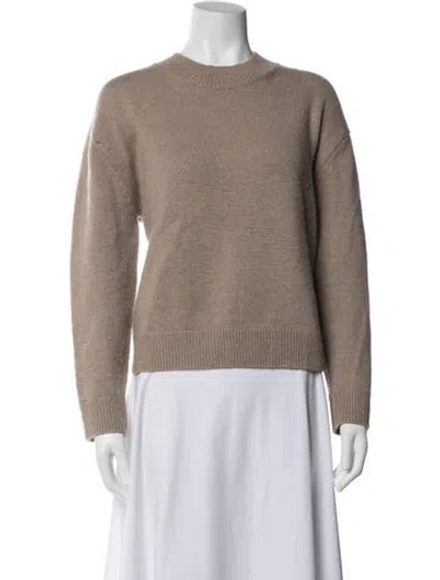 Pre-owned Twp Cashmere Crew Neck Sweater In Neutrals