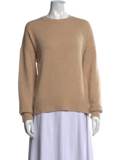 Pre-owned Twp Cashmere Crew Neck Sweater In Neutrals
