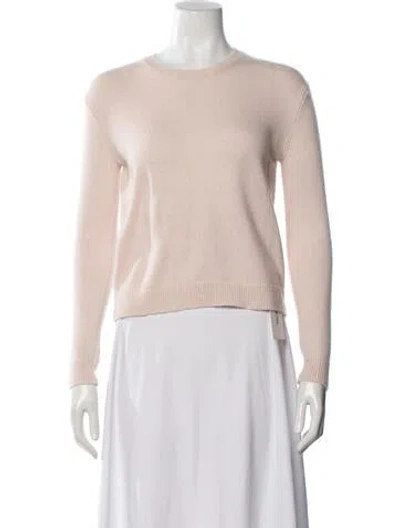 Pre-owned Twp Cashmere Crew Neck Sweater In Pink