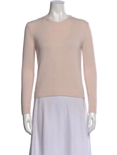 Pre-owned Twp Cashmere Crew Neck Sweater In Pink