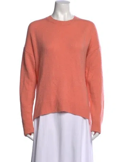 Pre-owned Twp Cashmere Crew Neck Sweater In Pink
