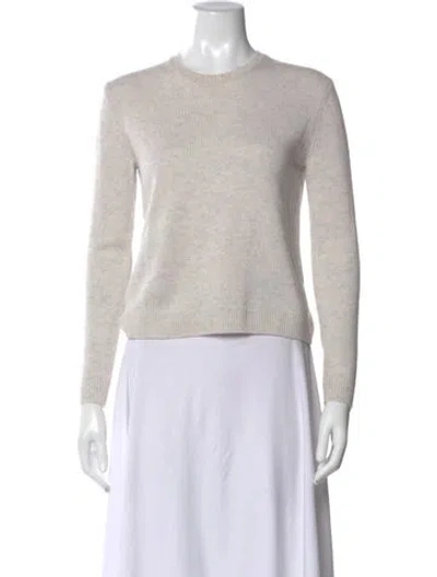 Pre-owned Twp Cashmere Crew Neck Sweater W/ Tags In Gray