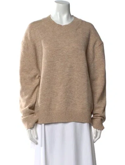 Pre-owned Twp Cashmere Crew Neck Sweater W/ Tags In Neutral