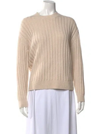 Pre-owned Twp Cashmere Crew Neck Sweater W/ Tags In Neutral