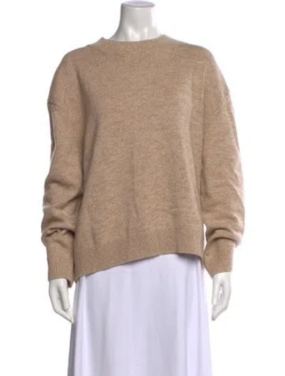 Pre-owned Twp Cashmere Crew Neck Sweater W/ Tags In Neutrals
