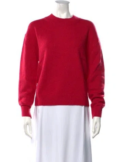 Pre-owned Twp Cashmere Crew Neck Sweater W/ Tags In Red